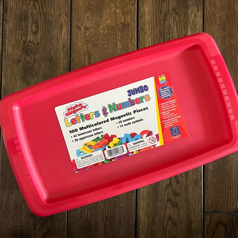 Magnetic Numbers and Letters; JUMBO